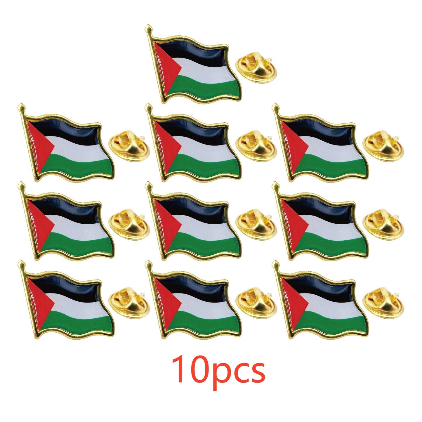 Broche Dorée Palestine-Fan2Foot