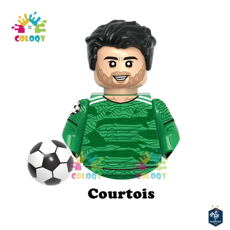 Joueur Bloc de Construction type LEGO Liste 1 foot-Fan2Foot
