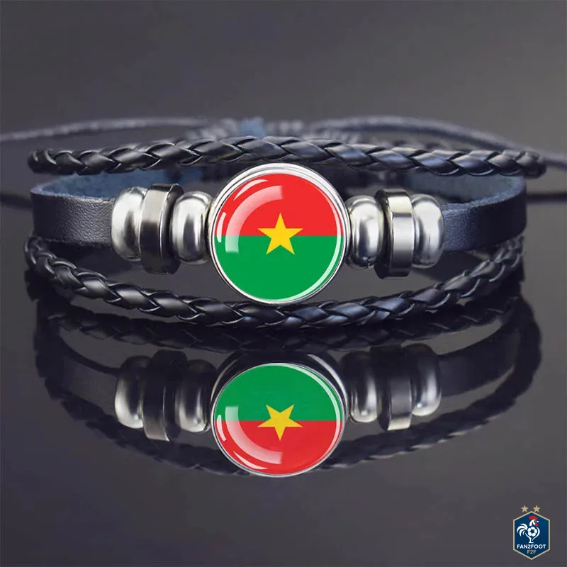 Bracelet en Cuir CAN 2025 foot-Fan2Foot
