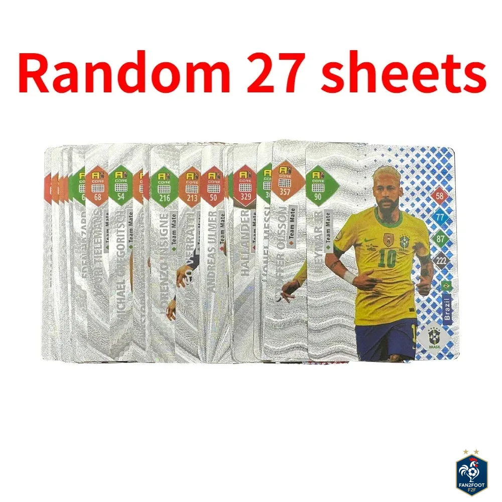 Carte Collector Football Star Or / Argent foot-Fan2Foot