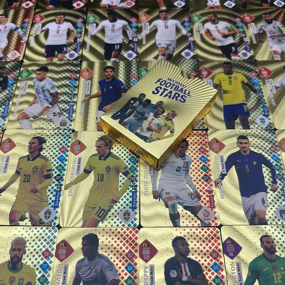 Carte Collector Football Star Or / Argent foot-Fan2Foot