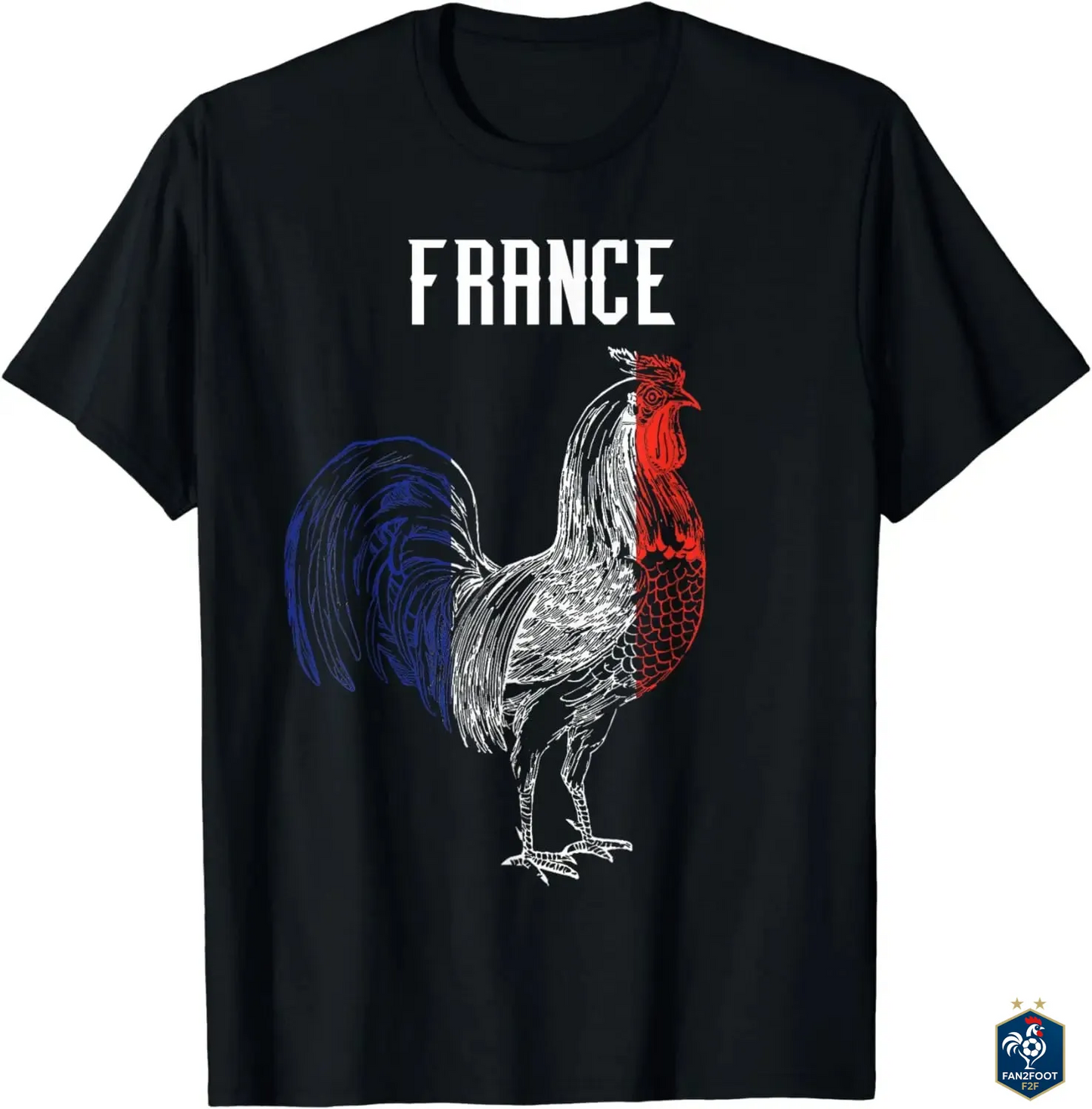 T-Shirt Homme France foot-Fan2Foot