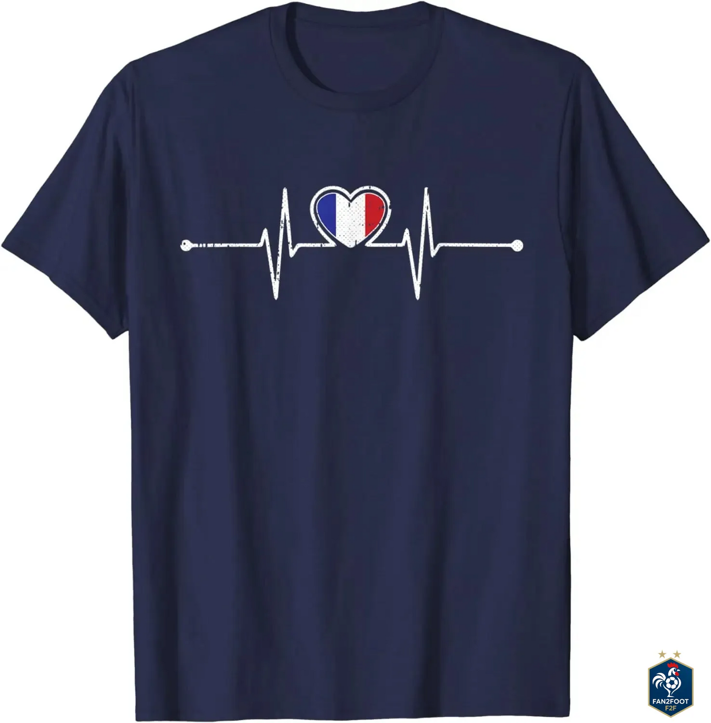 T-Shirt Homme France foot-Fan2Foot