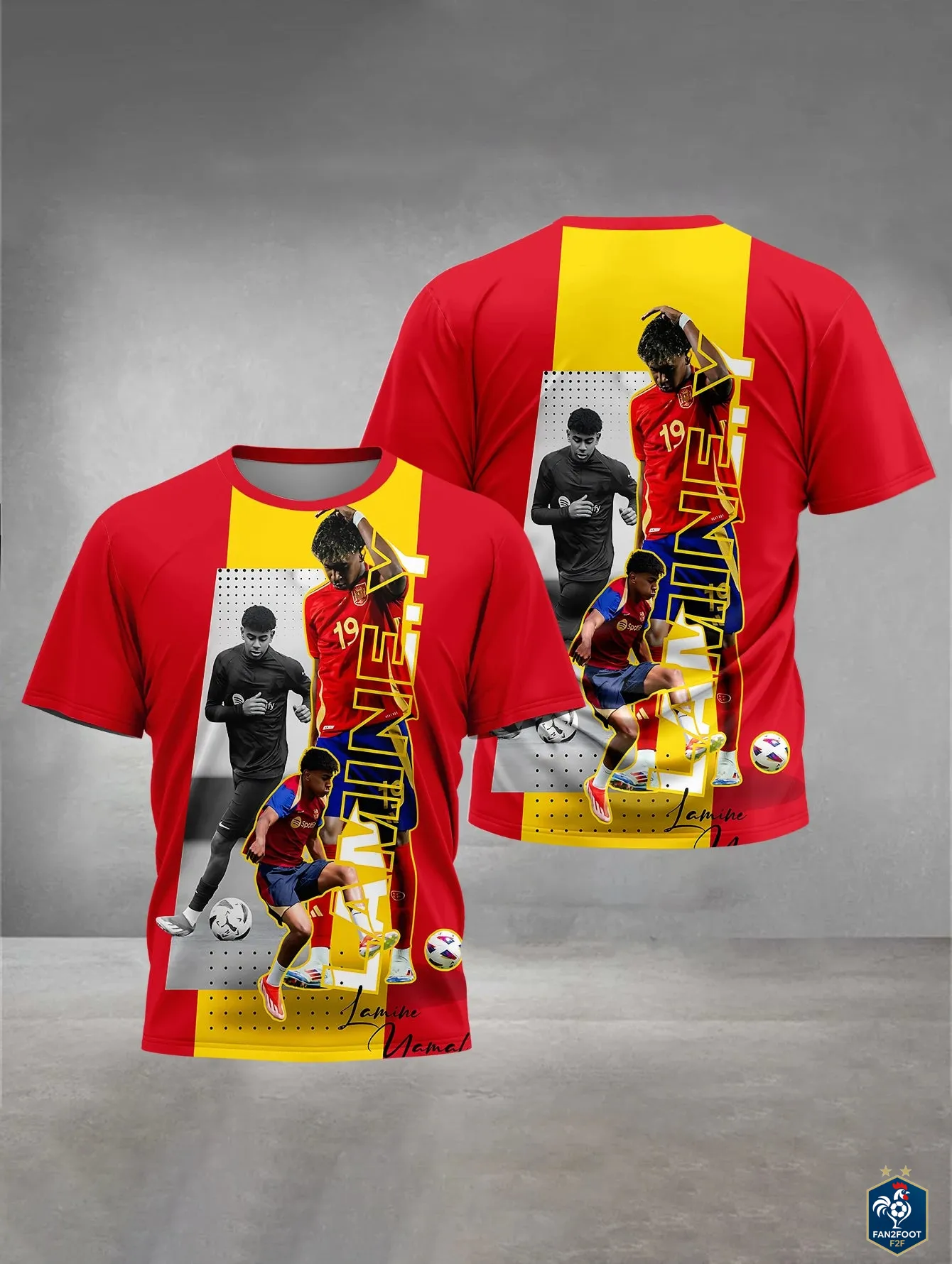 T-shirt Enfant Lamine Yamal foot-Fan2Foot