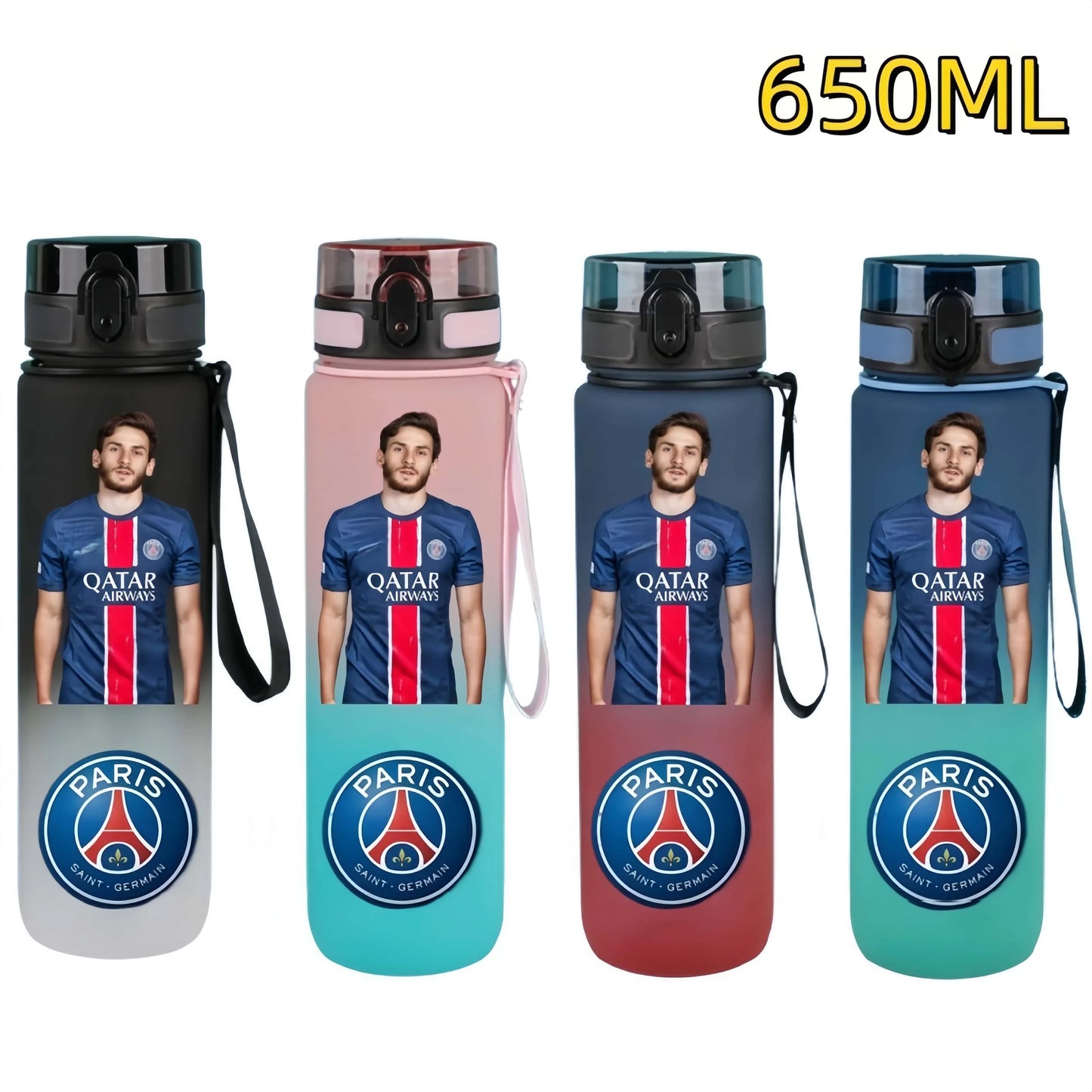 Gourde Joueur PSG-Fan2Foot