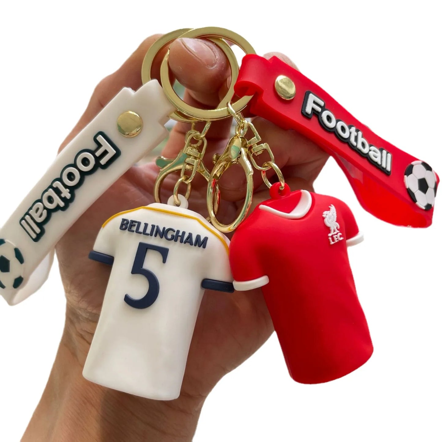 Porte-Clés Silicone Joueur foot-Fan2Foot