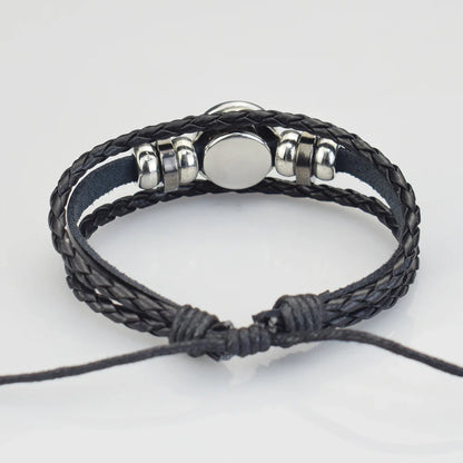 Bracelet en Cuir CAN 2025 foot-Fan2Foot