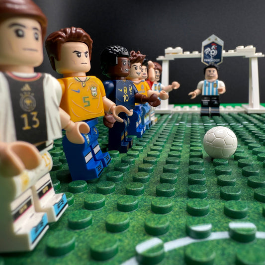 Terrain de Football en Mini Blocs type LEGO foot-Fan2Foot