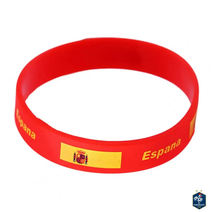 Bracelet Sportif en Silicone Pays foot-Fan2Foot