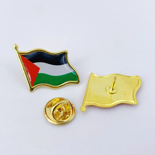 Broche Dorée Palestine-Fan2Foot