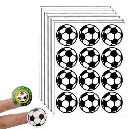 120 Autocollants Football Anniversaire foot-Fan2Foot