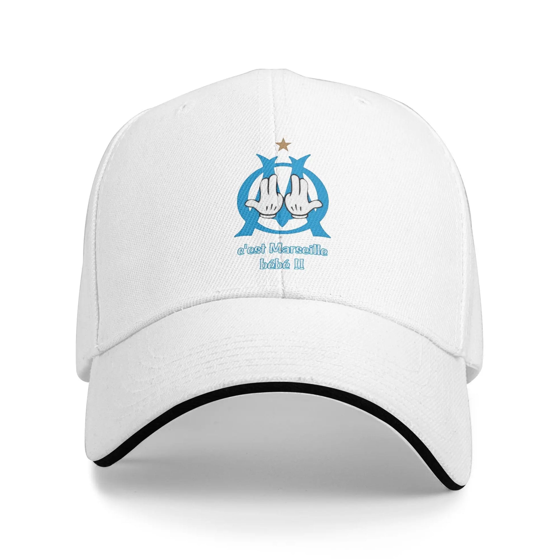 Casquette OM JUL "C'est Marseille bébé" foot-Fan2Foot