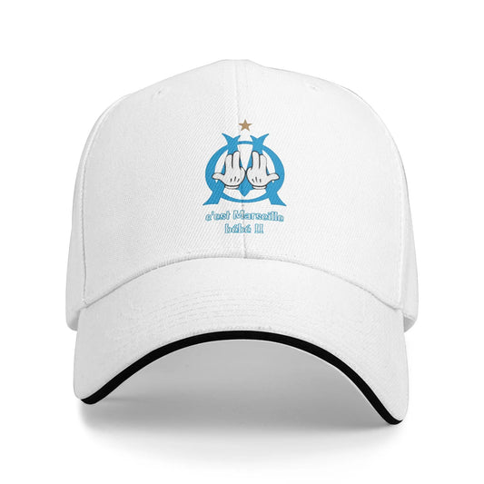 Casquette OM JUL "C'est Marseille bébé" foot-Fan2Foot
