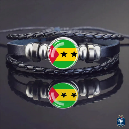 Bracelet en Cuir CAN 2025 foot-Fan2Foot
