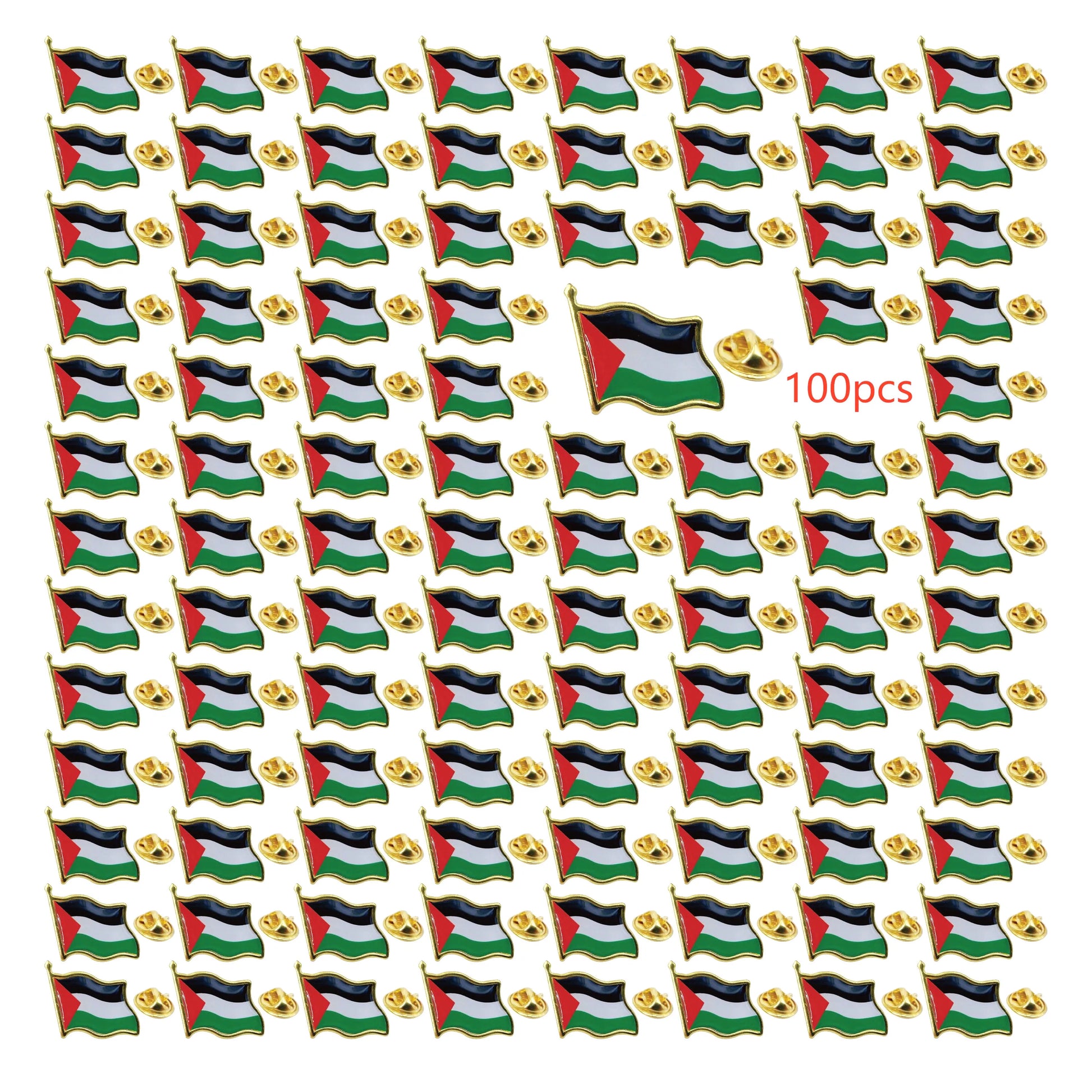 Broche Dorée Palestine-Fan2Foot