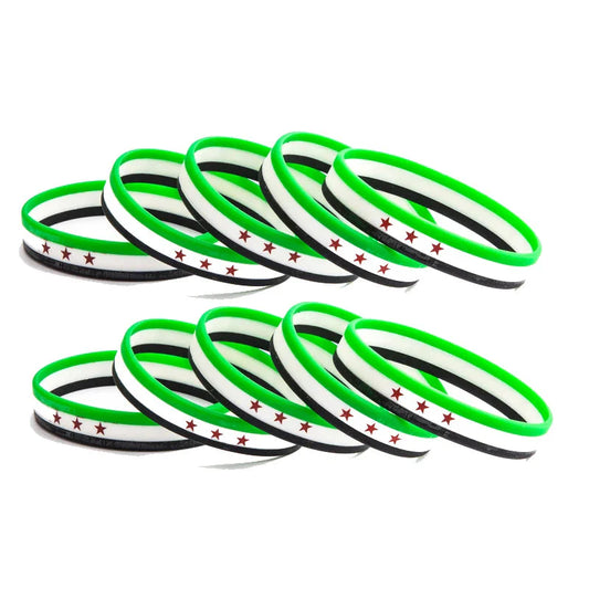 Bracelet en Silicone Drapeau foot-Fan2Foot