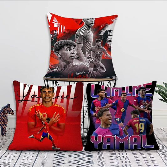 Housse de Coussin Lamine Yamal foot-Fan2Foot