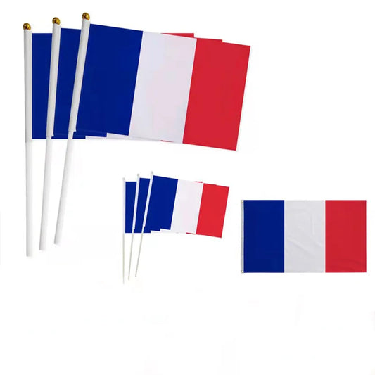 Lot de 10 Drapeaux France foot-Fan2Foot
