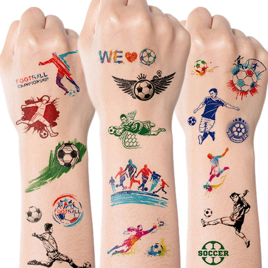 Lot de 10 Tatouages Temporaires foot-Fan2Foot