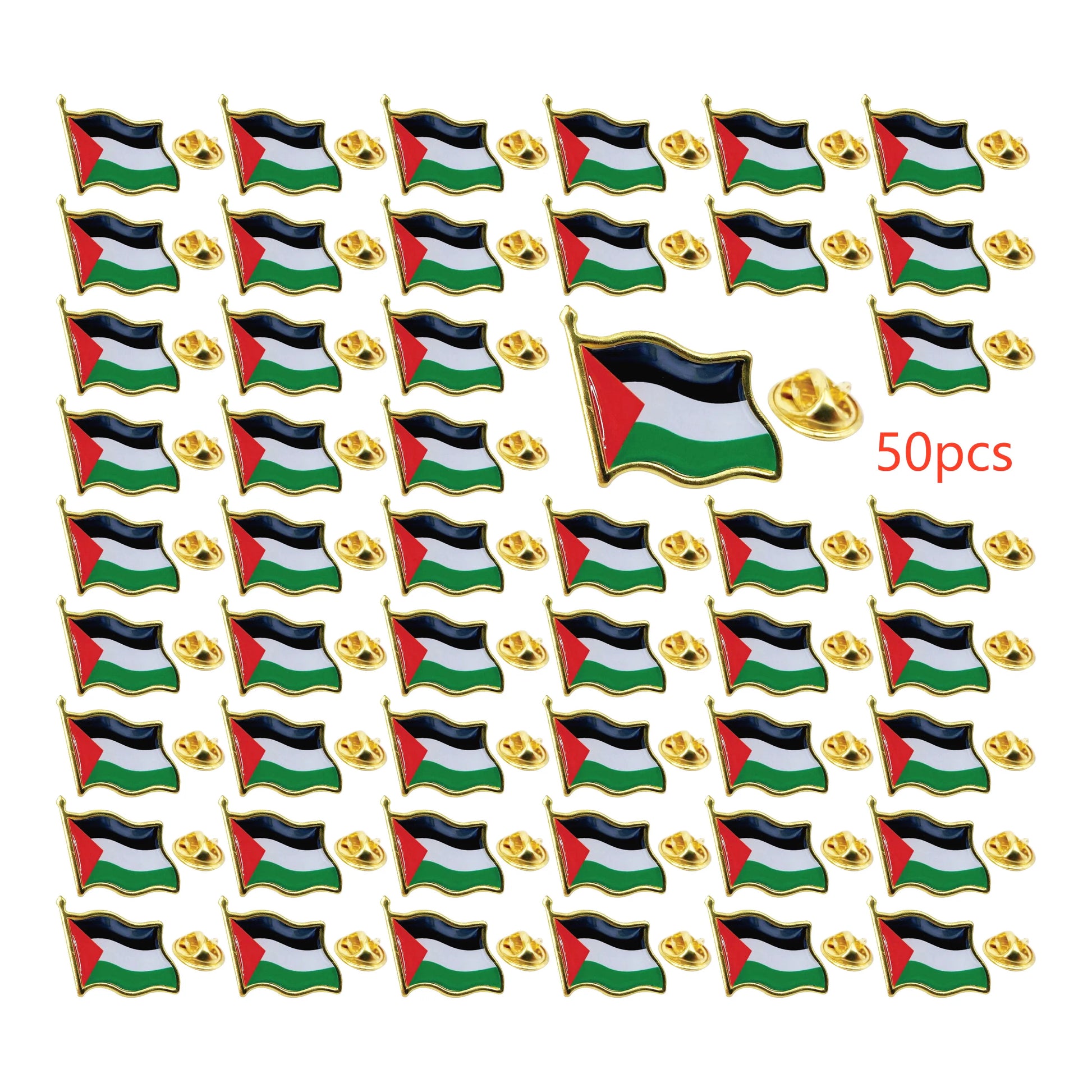 Broche Dorée Palestine-Fan2Foot