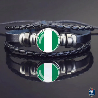 Bracelet en Cuir CAN 2025 foot-Fan2Foot