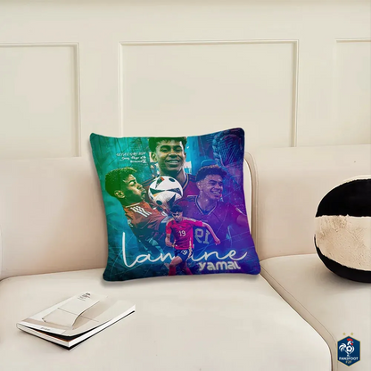 Housse de Coussin Lamine Yamal foot-Fan2Foot