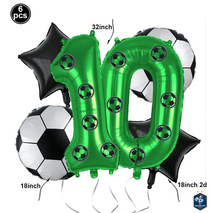Kit de décoration anniversaire foot-Fan2Foot
