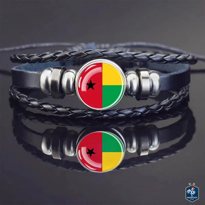 Bracelet en Cuir CAN 2025 foot-Fan2Foot