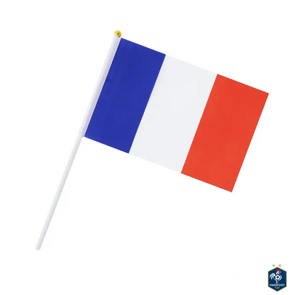 Lot de 10 Drapeaux à Main - Pays foot-Fan2Foot