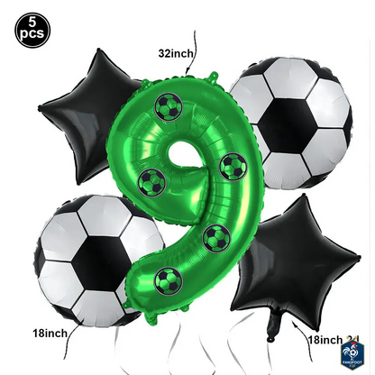 Kit de décoration anniversaire foot-Fan2Foot