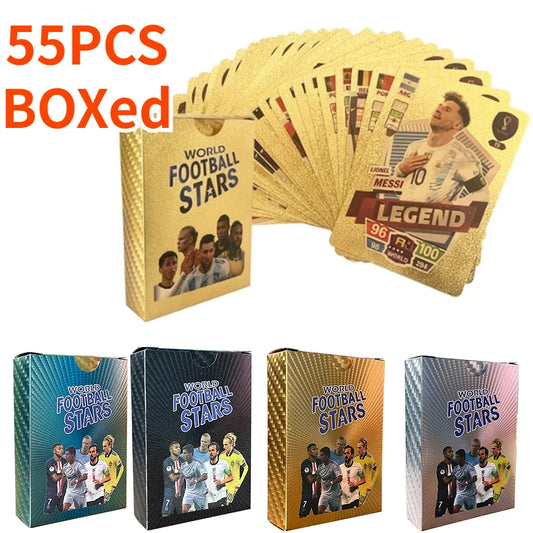 Carte Collector Football Star Or / Argent foot-Fan2Foot
