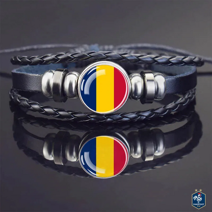 Bracelet en Cuir CAN 2025 foot-Fan2Foot