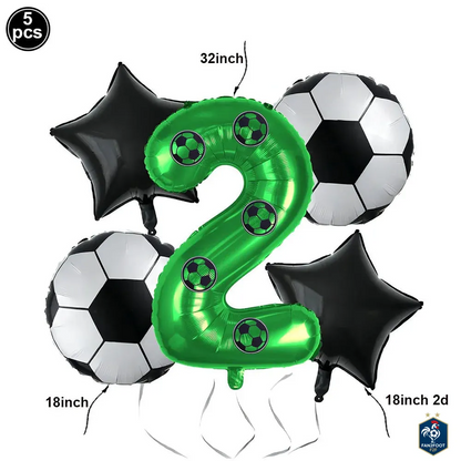Kit de décoration anniversaire foot-Fan2Foot
