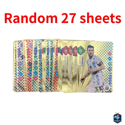 Carte Collector Football Star Or / Argent foot-Fan2Foot