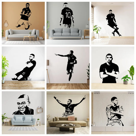 Sticker Mural Kylian Mbappé foot-Fan2Foot