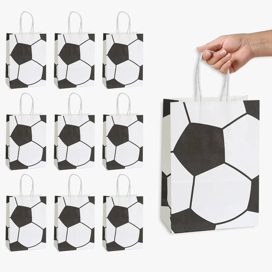 Lot de 10 Sacs Anniversaire foot-Fan2Foot
