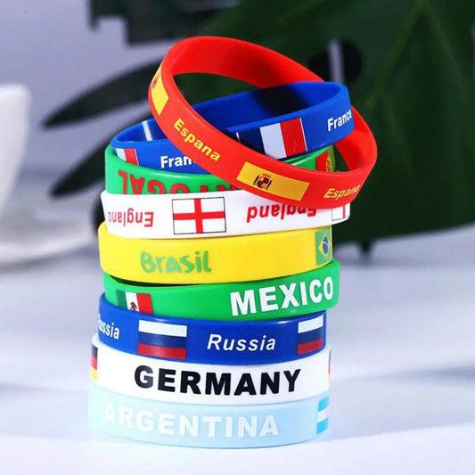 Bracelet Sportif en Silicone Pays foot-Fan2Foot