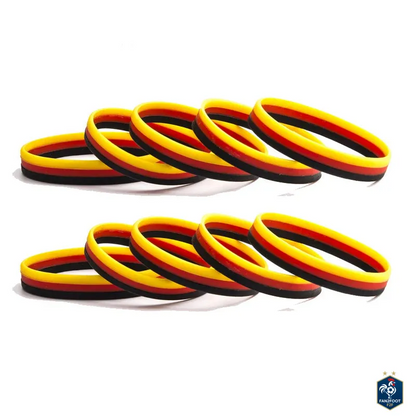 Bracelet en Silicone Drapeau foot-Fan2Foot