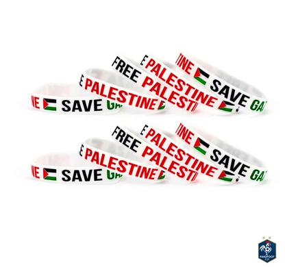 Bracelet en Silicone Drapeau foot-Fan2Foot