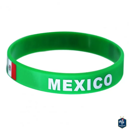 Bracelet Sportif en Silicone Pays foot-Fan2Foot