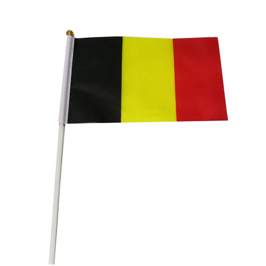 10 Drapeaux Belgique foot-Fan2Foot
