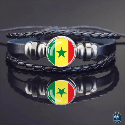 Bracelet en Cuir CAN 2025 foot-Fan2Foot