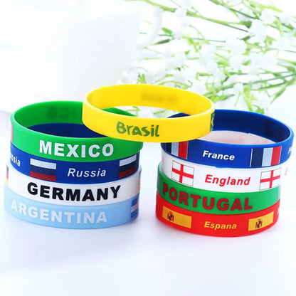 Bracelet Sportif en Silicone Pays foot-Fan2Foot