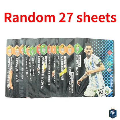 Carte Collector Football Star Or / Argent foot-Fan2Foot