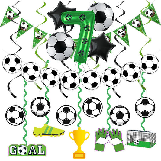 Kit de décoration anniversaire foot-Fan2Foot