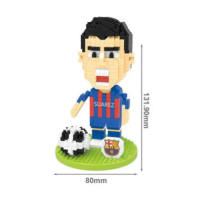 Jeu de Construction en Blocs type Lego - Joueurs foot-Fan2Foot