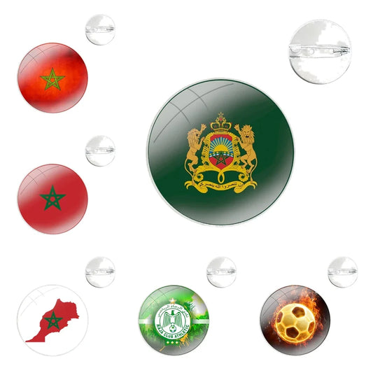 Broche Ronde CAN 2025 Pays foot-Fan2Foot