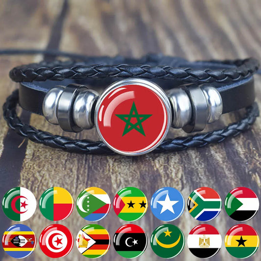 Bracelet en Cuir CAN 2025 foot-Fan2Foot