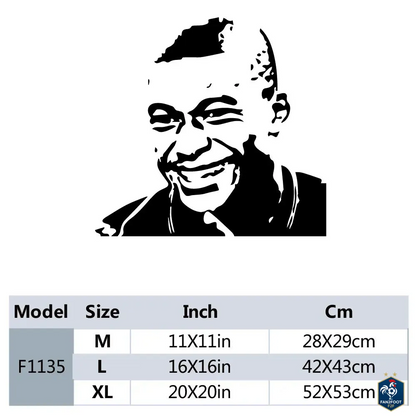 Sticker Mural Kylian Mbappé foot-Fan2Foot
