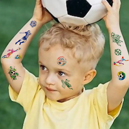 Lot de 10 Tatouages Temporaires foot-Fan2Foot